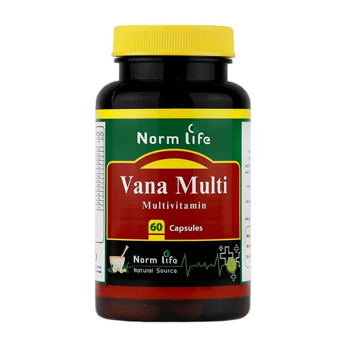 کپسول مولتی ویتامین مدل Vana Multi بسته 60 عددی Norm Life Vana Multi Multivitamin 60 Capsule