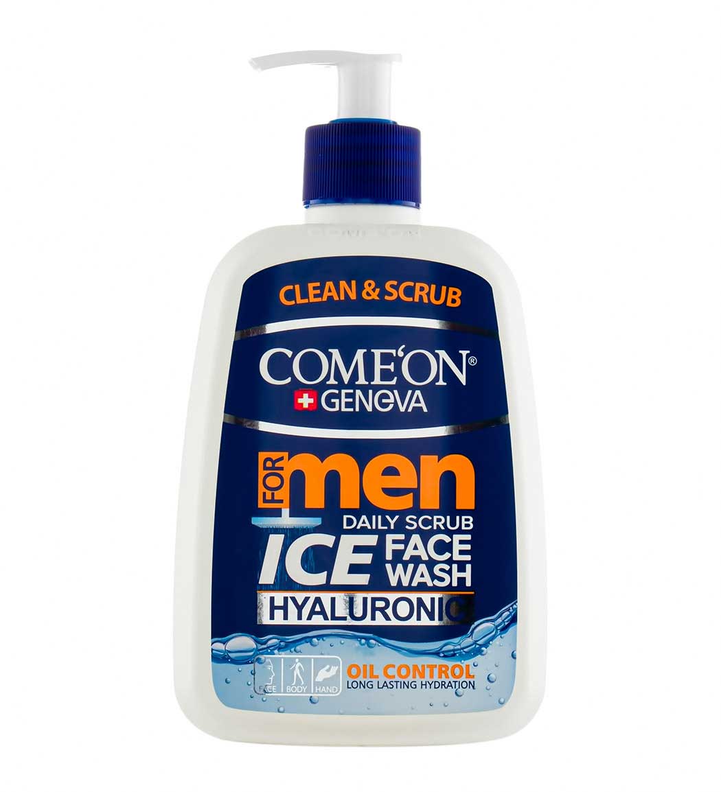 فیس واش و اسکراب آقایان 500 میل Comeon Face Wash For Men 500ml
