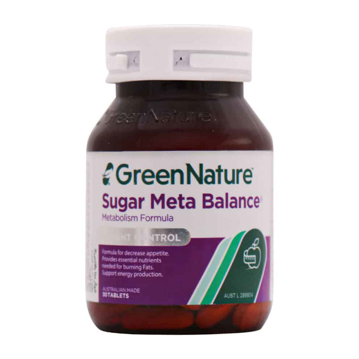 قرص شوگر متا بالانس بسته 30 عددی Green Nature Sugar Meta Balance 30 Tabs