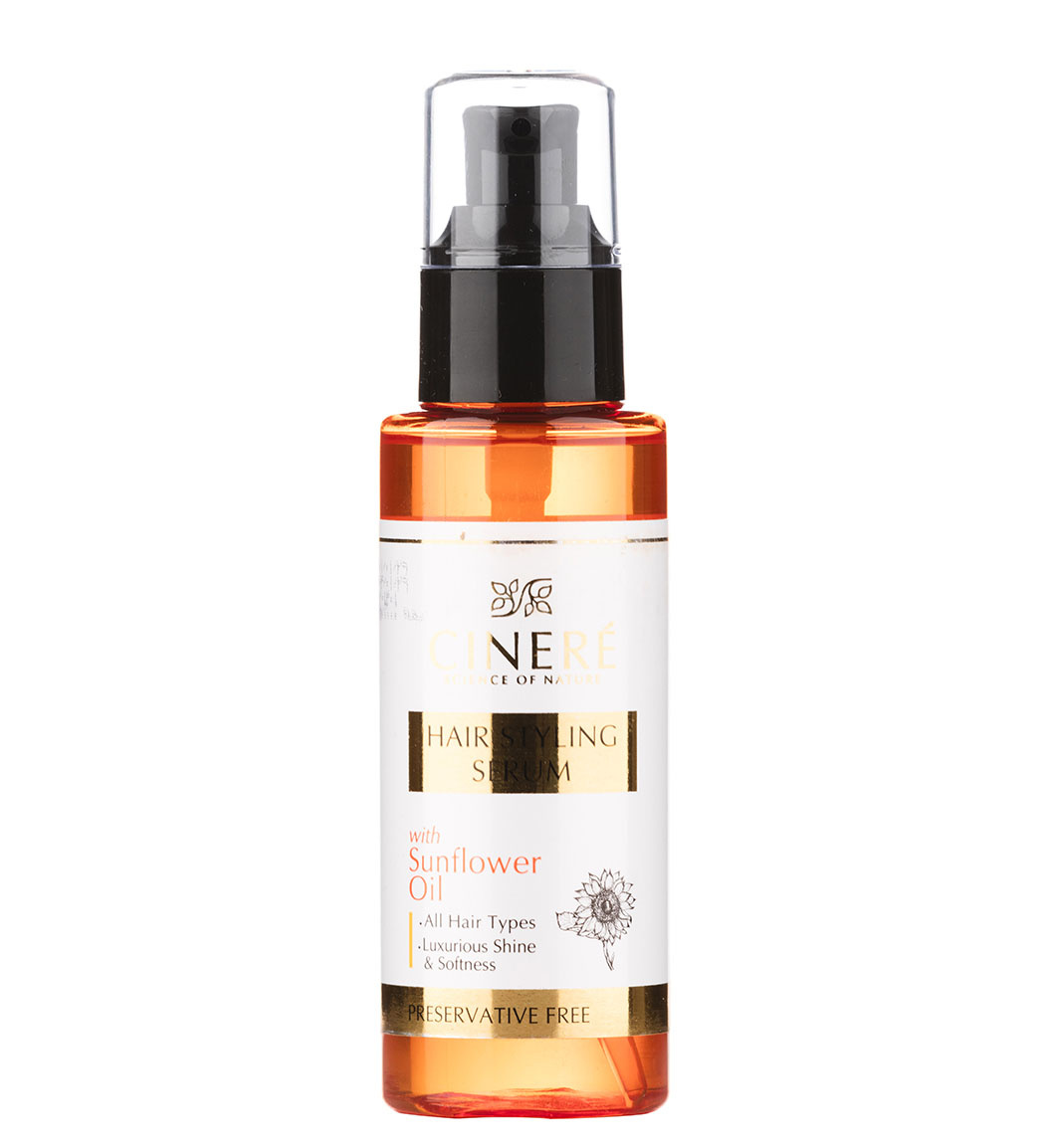سرم نرم کننده و حالت دهنده مو 100میل Cinere Hair Styling Serum 100ml
