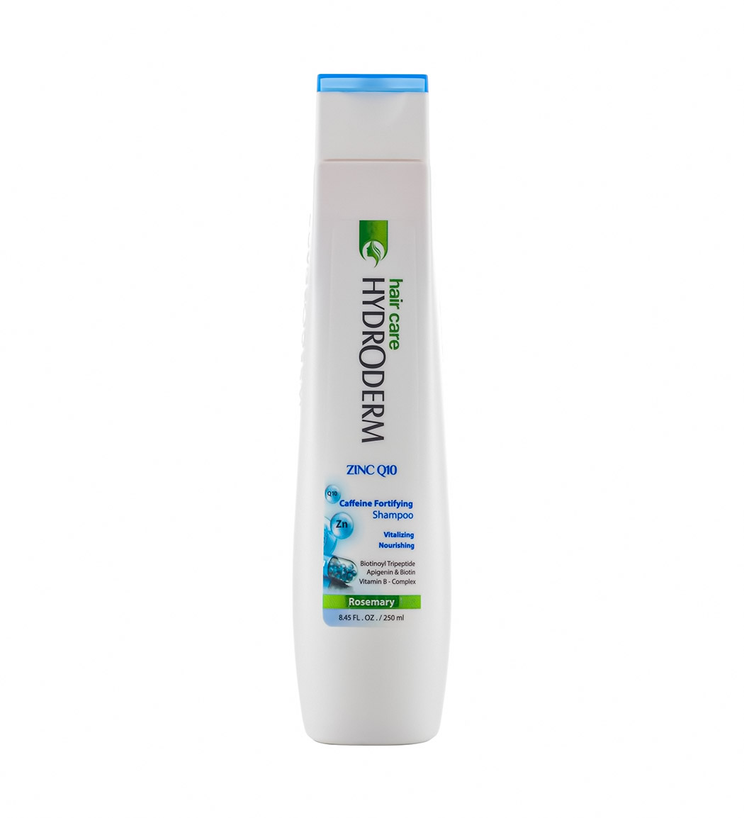 شامپو تقویت کننده مو زینک کیو 10 حجم 250 میل Hydroderm Zinc Q10 Shampoo 250ml