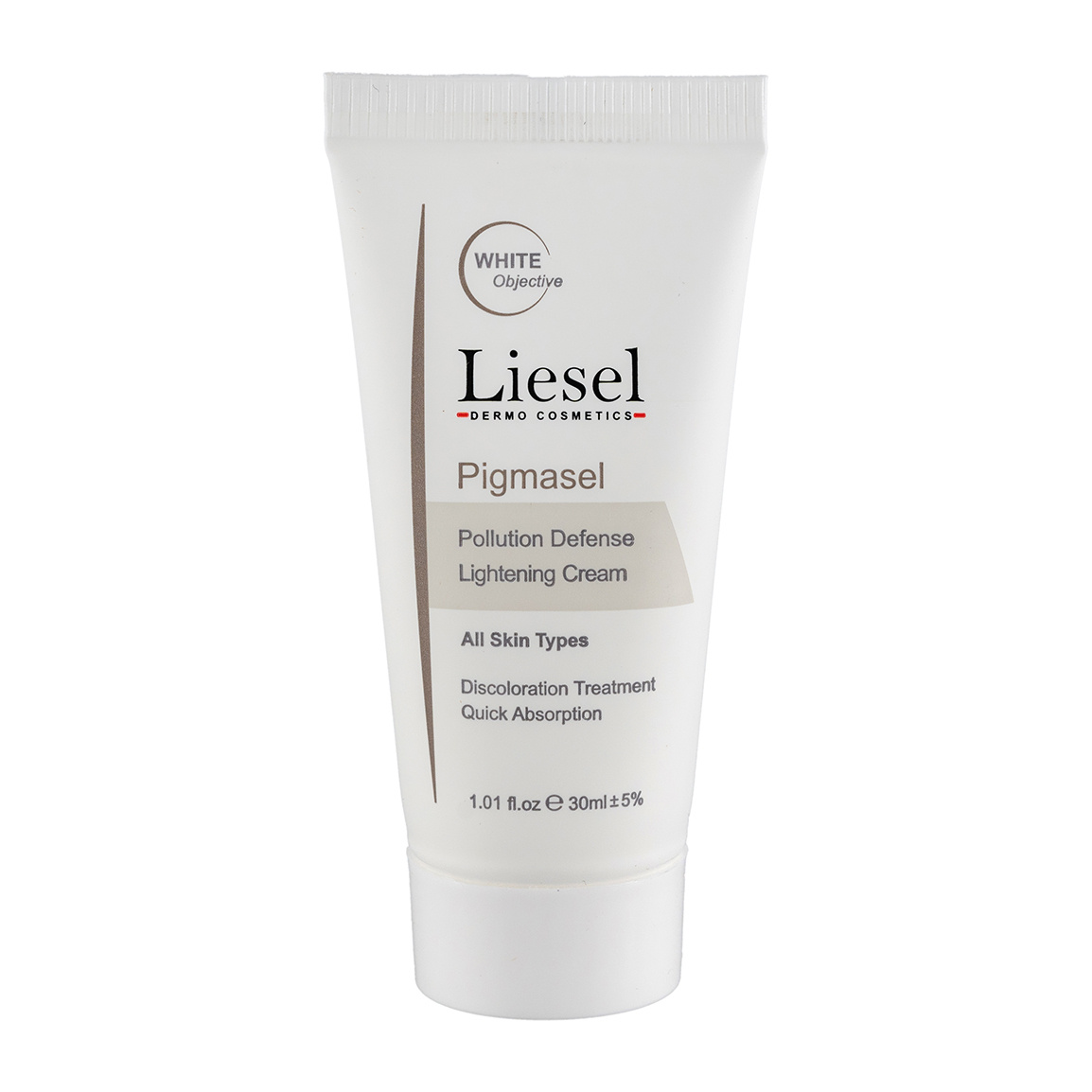 کرم ضد لک و روشن کننده حجم 30 میلی لیتر Liesel Pigmasel Lightening Cream
