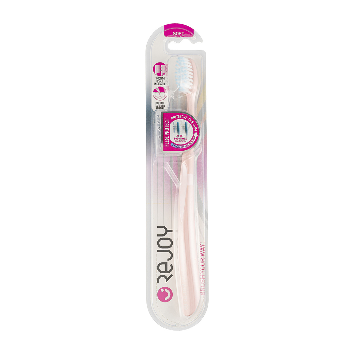 مسواک مدل Flex Protect با برس سافت Rejoy Flex Protect Soft Toothbrush