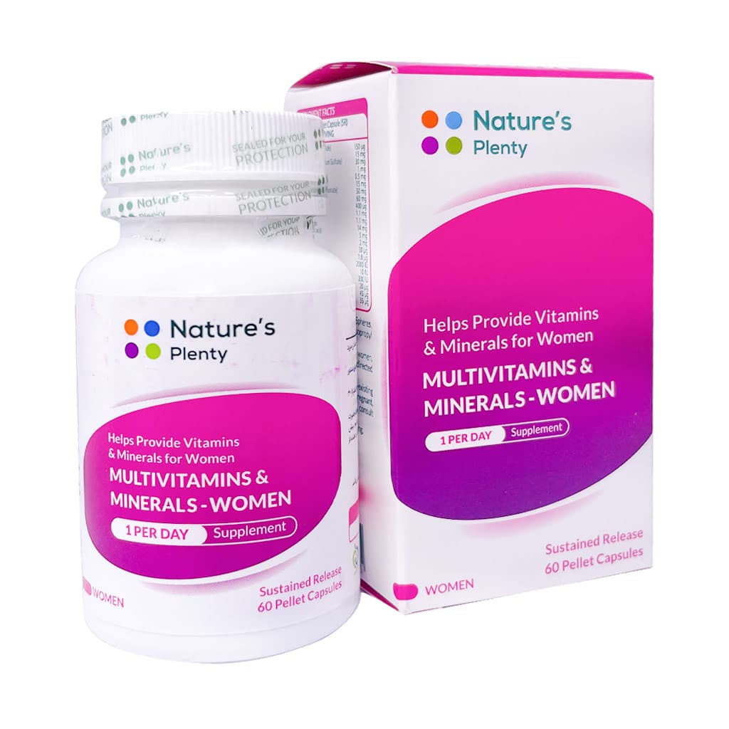 مولتی ویتامین و مینرال بانوان slow-release-capsule-multivitamins-and-minerals-for-women-29972