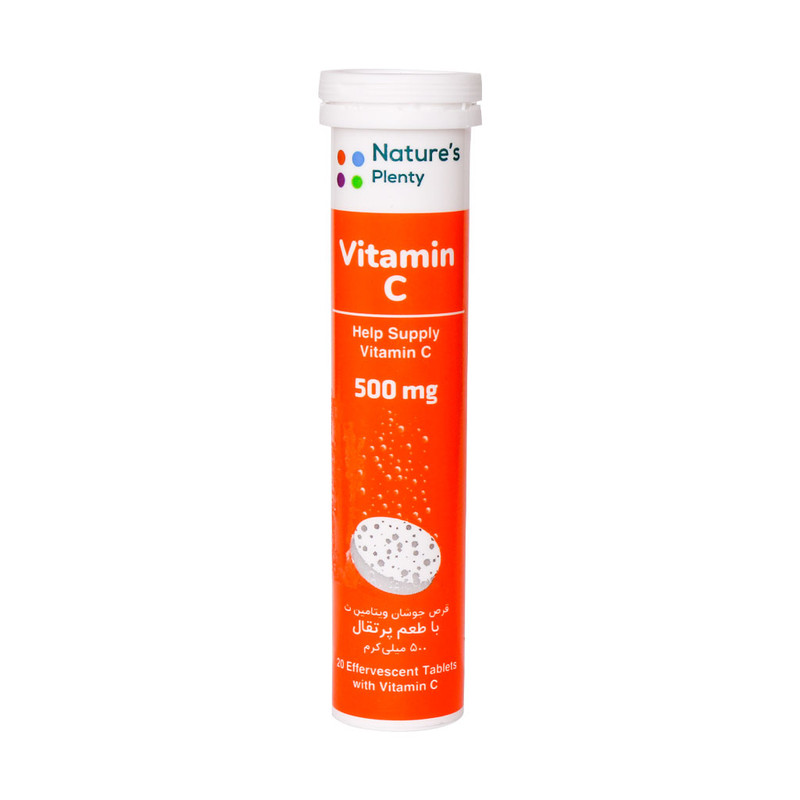 ویتامین سی نیچرز پلنتی 500 میلی گرم effervescent-tablet-natures-plenty-vitamin-c-500mg-20075