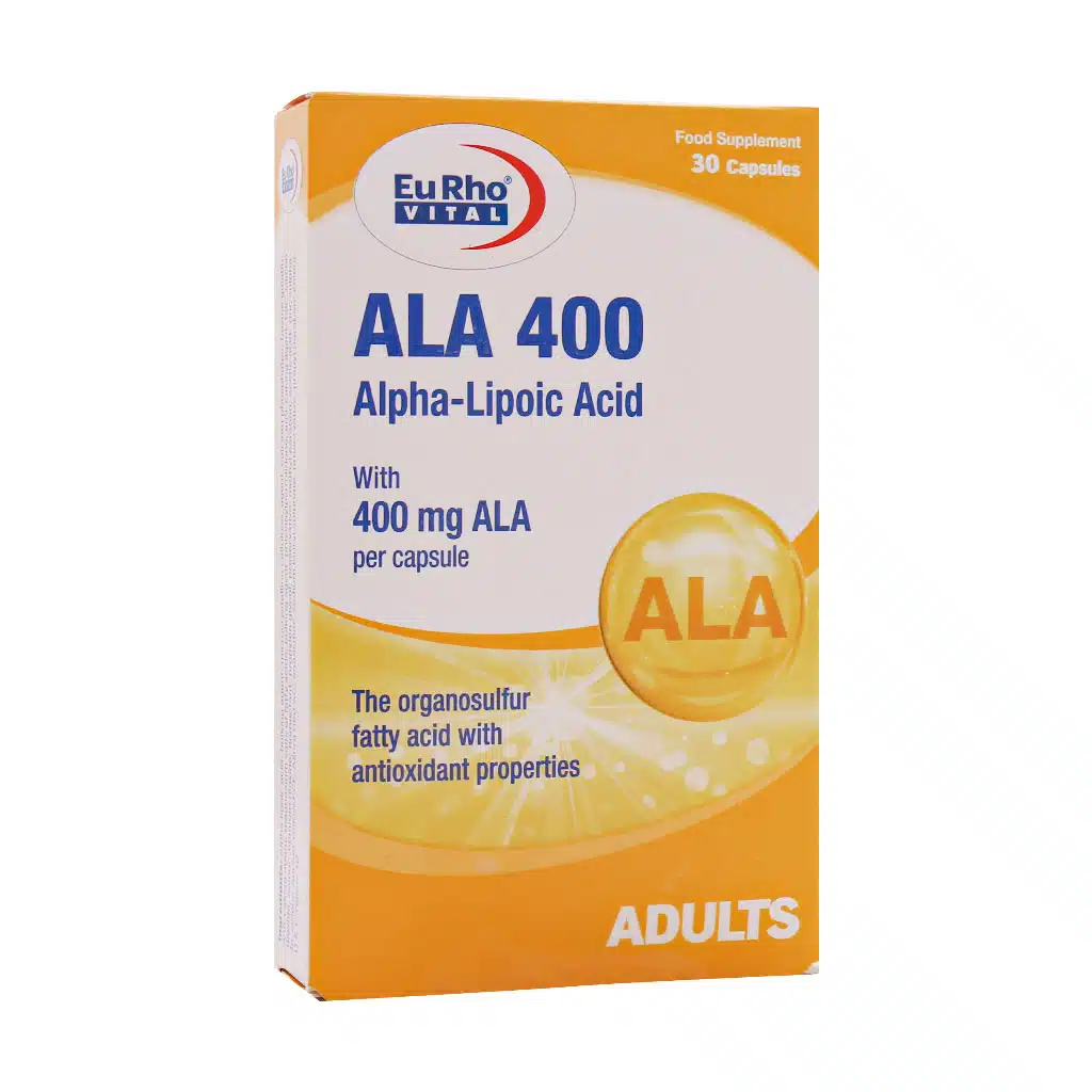 کپسول آ ال آ 400 یوروویتال 30 عدد Ala 400 eurho vital