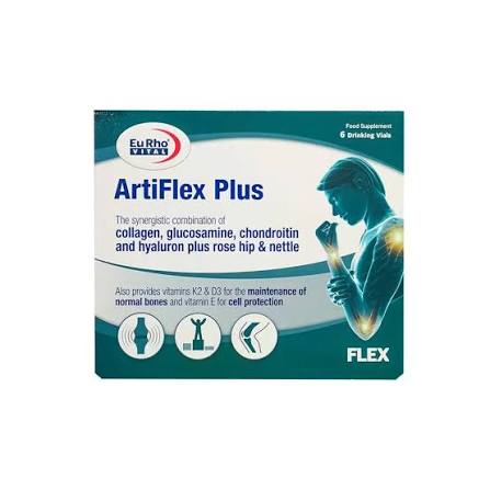 ویال آرتی فلکس پلاس با طعم پرتقال بسته 6 عددی Eurhovital Artiflex Plus 6 Drinking Vials
