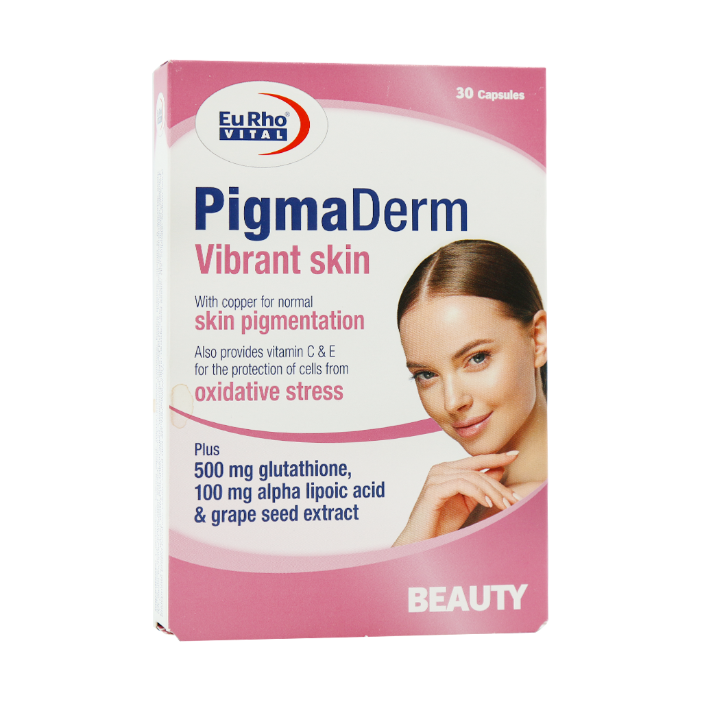 کپسول پیگمادرم یوروویتال 30 عدد Eurhovital Pigmaderm 30 Capsules