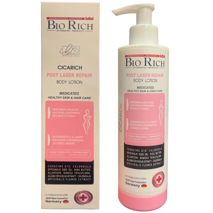 بایوریچ لوسیون ترمیم کننده بدن سیکاریچ Biorich cicarich body lotion