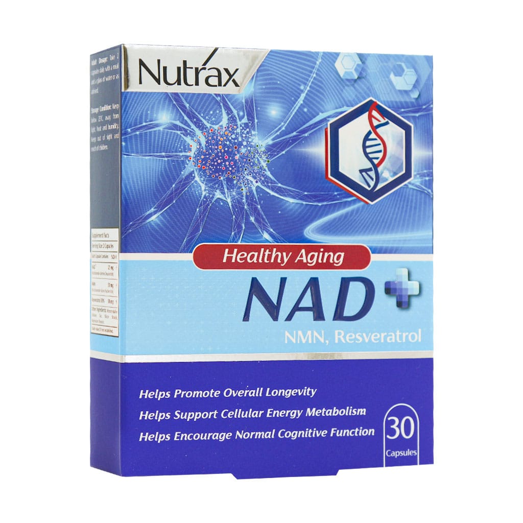کپسول ان آ دی پلاس نوتراکس 30 عدد Nutrax NAD Plus 30 capsules