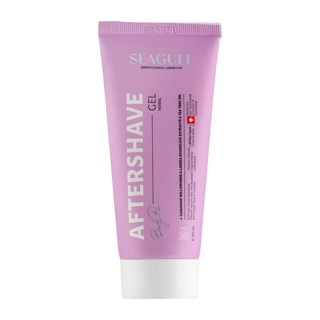 ژل پس از اصلاح بانوان seagull pro herbal soothing after shave gel