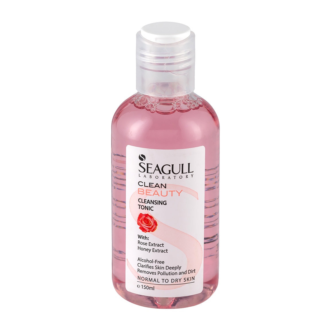 تونیک پاک کننده پوست seagull clean beauty cleansing tonic