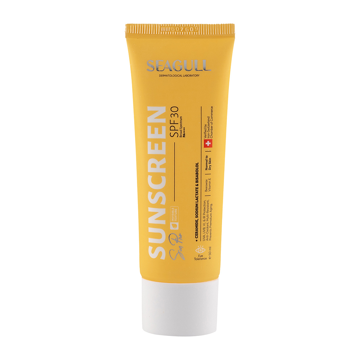 کرم ضد آفتاب اس پی اف 30 مناسب پوست نرمال تا خشک seagull spf 30 moisturizing sunscreen cream