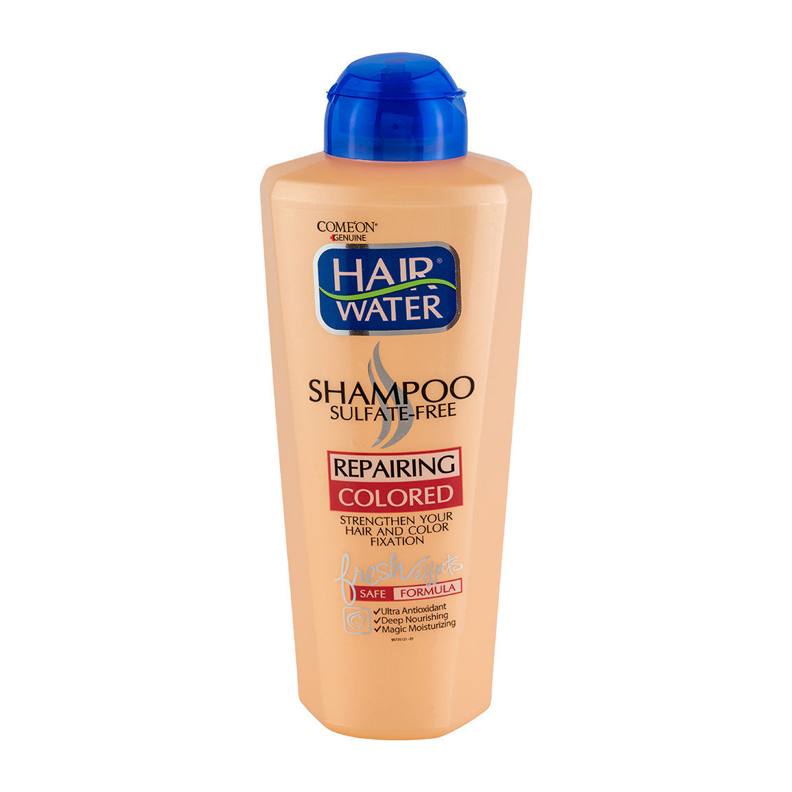شامپو هیرواتر بدون سولفات برای موهای رنگ شده، خشک و آسیب دیده 400میل Comeon Hair Water Repairing Shampoo 400ml