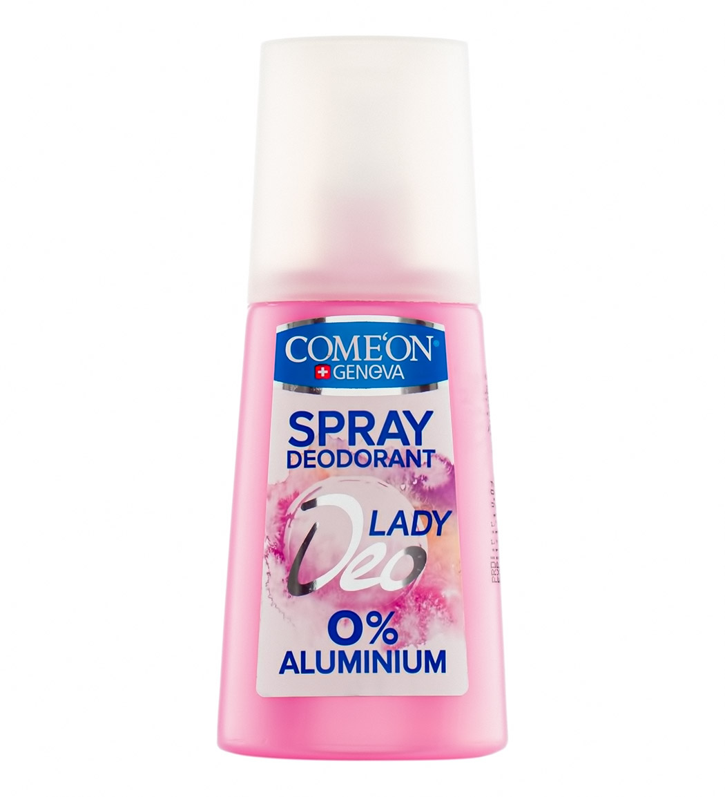 اسپری دئودورانت زنانه فاقد آلومینیوم 125میل Comeon Deodorant Spray Aluminum Free For Women 125ml