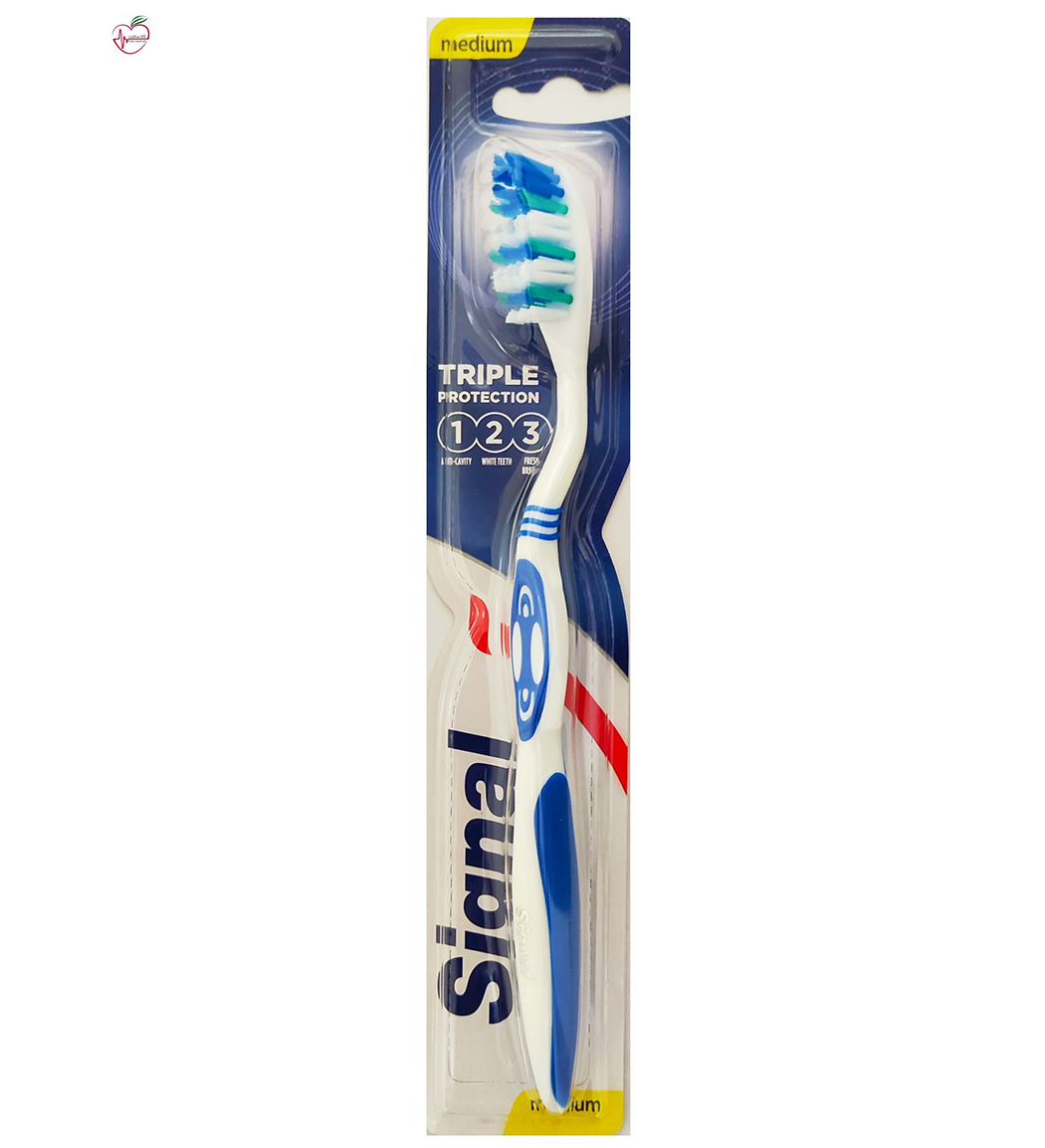 مسواک تریپل پروتکشن Signal Triple Protection Medium