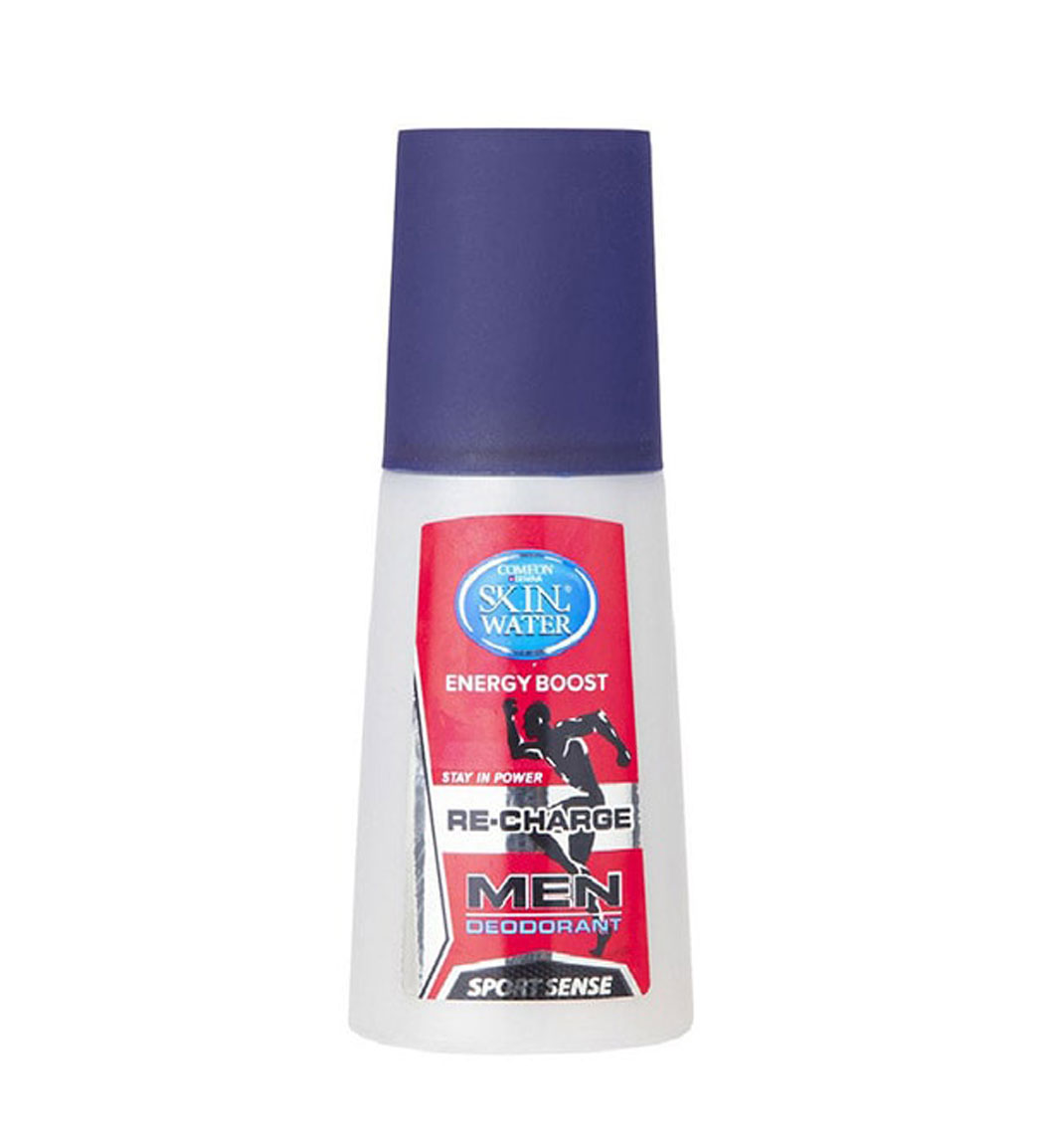 اسپری دئودورانت  مردانه مدل Re-Charge حجم 125میل Comeon Cooling Spray Deodorant For Men 125ml