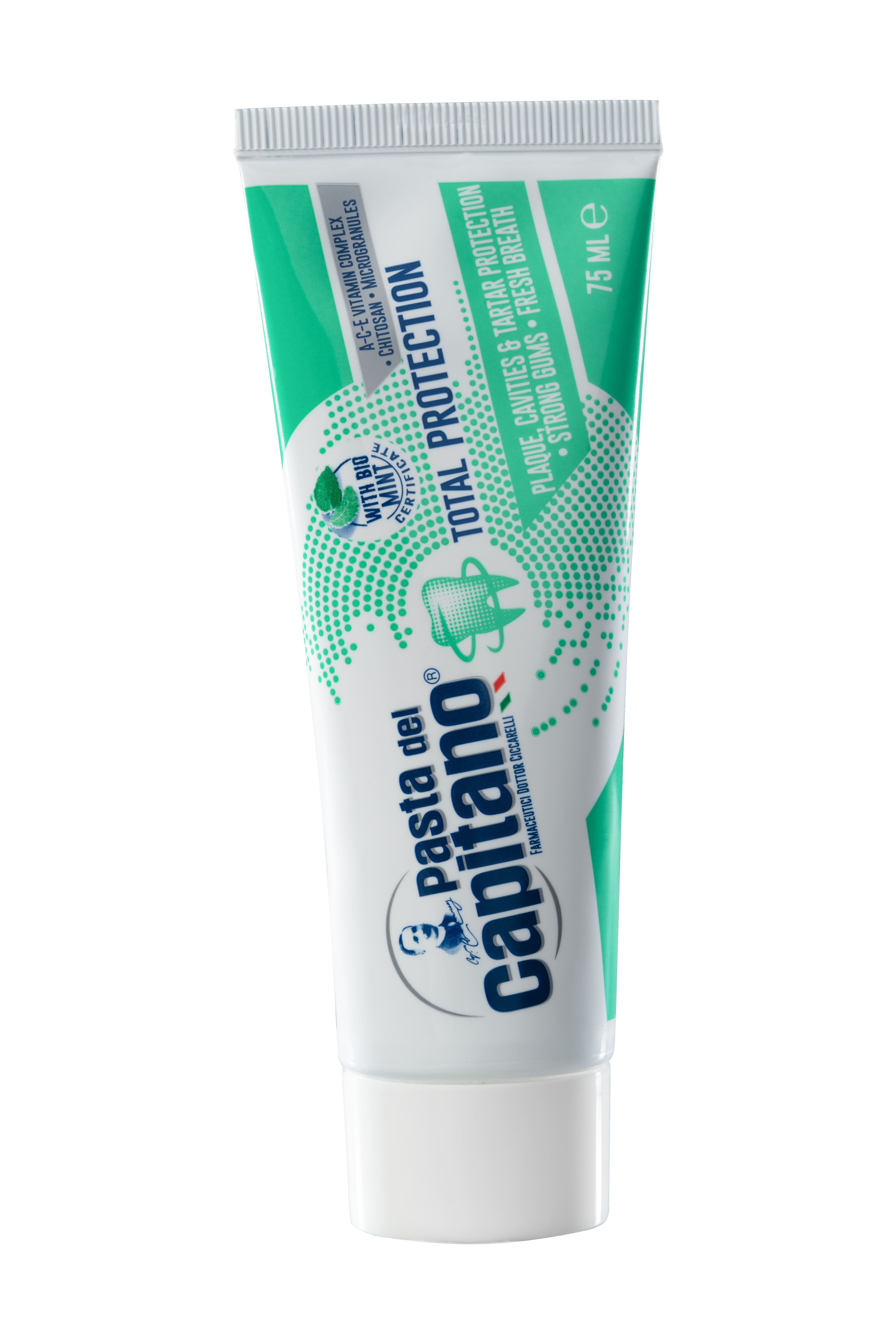 خمیردندان محافظت کامل 75میل Pasta Del Capitano Toothpaste Total Protection 75ml