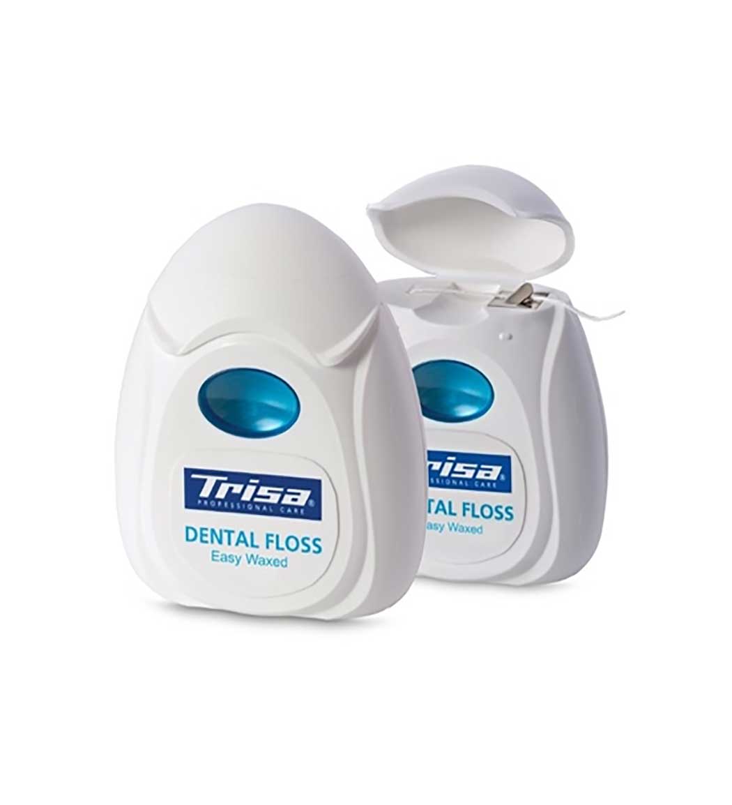 نخ دندان ايزی واکس 40 متری نعنايی Trisa Easy Wax Dental Floss