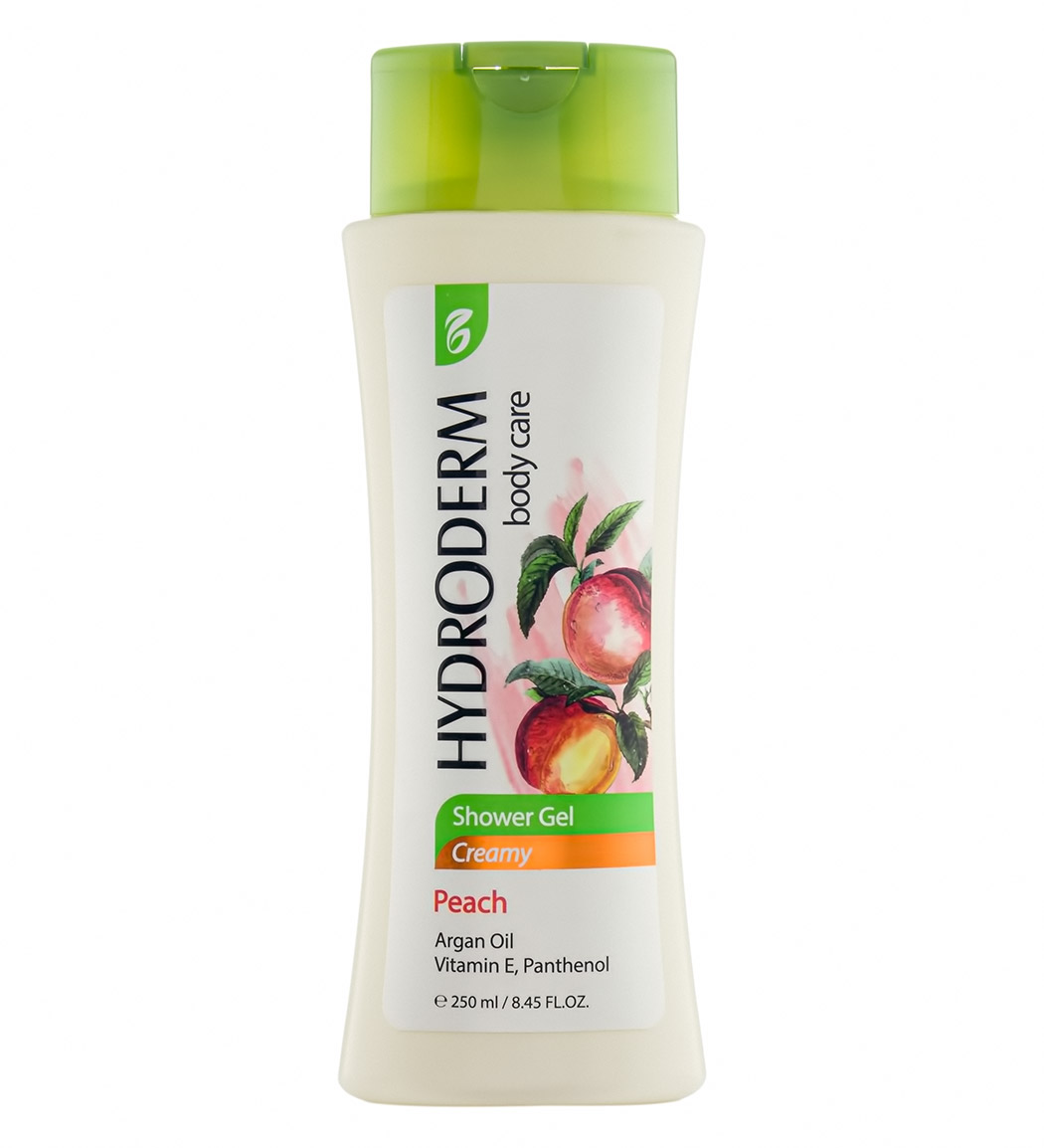 شامپو بدن کرمی با رایحه هلو 250 میل Hydroderm Creamy Body Wash 250ml