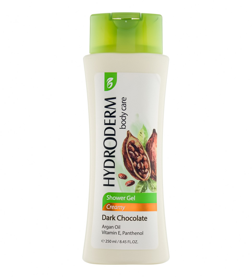 شامپو بدن کرمی با رایحه شکلات تلخ 250 میل Hydroderm Creamy Body Wash 250ml
