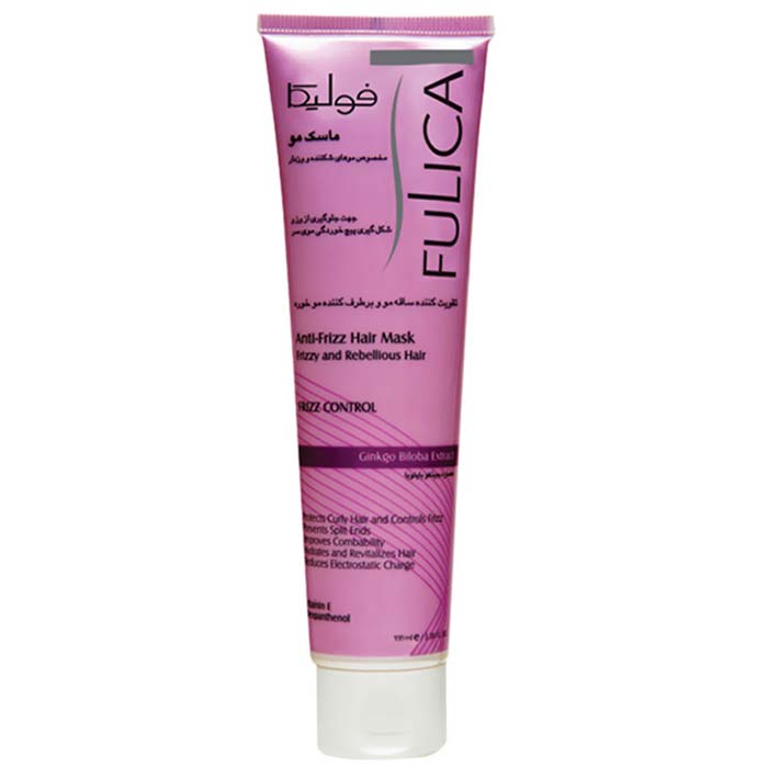ماسک مو ضد وز 100میل fulica anti frizz hair mask