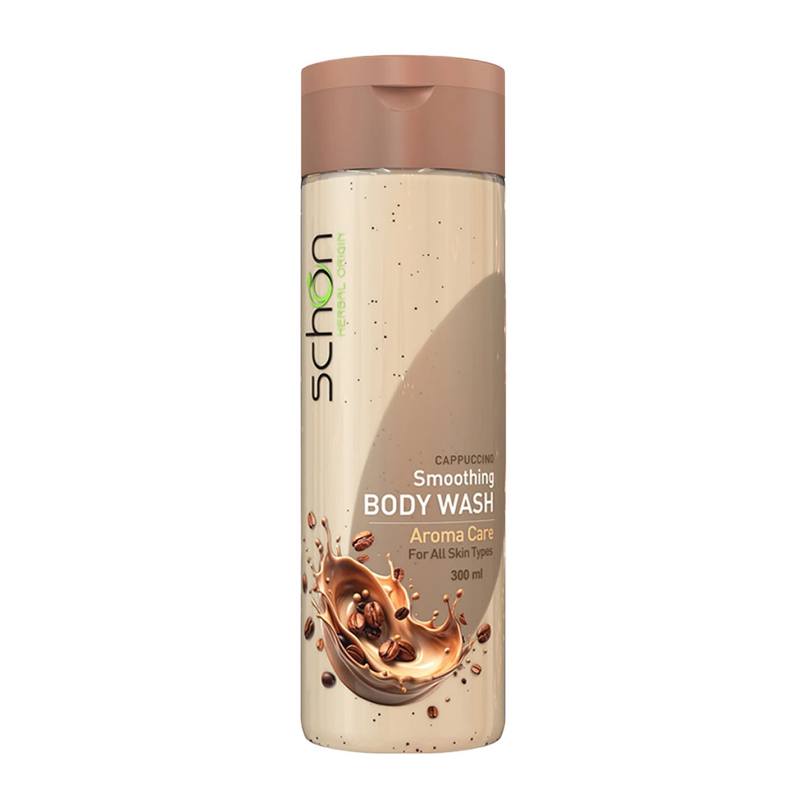 شامپو بدن نرم کننده کاپوچینو حجم 300 میلی لیتر Schon Cappuccino Smoothing Body Wash 300 ml
