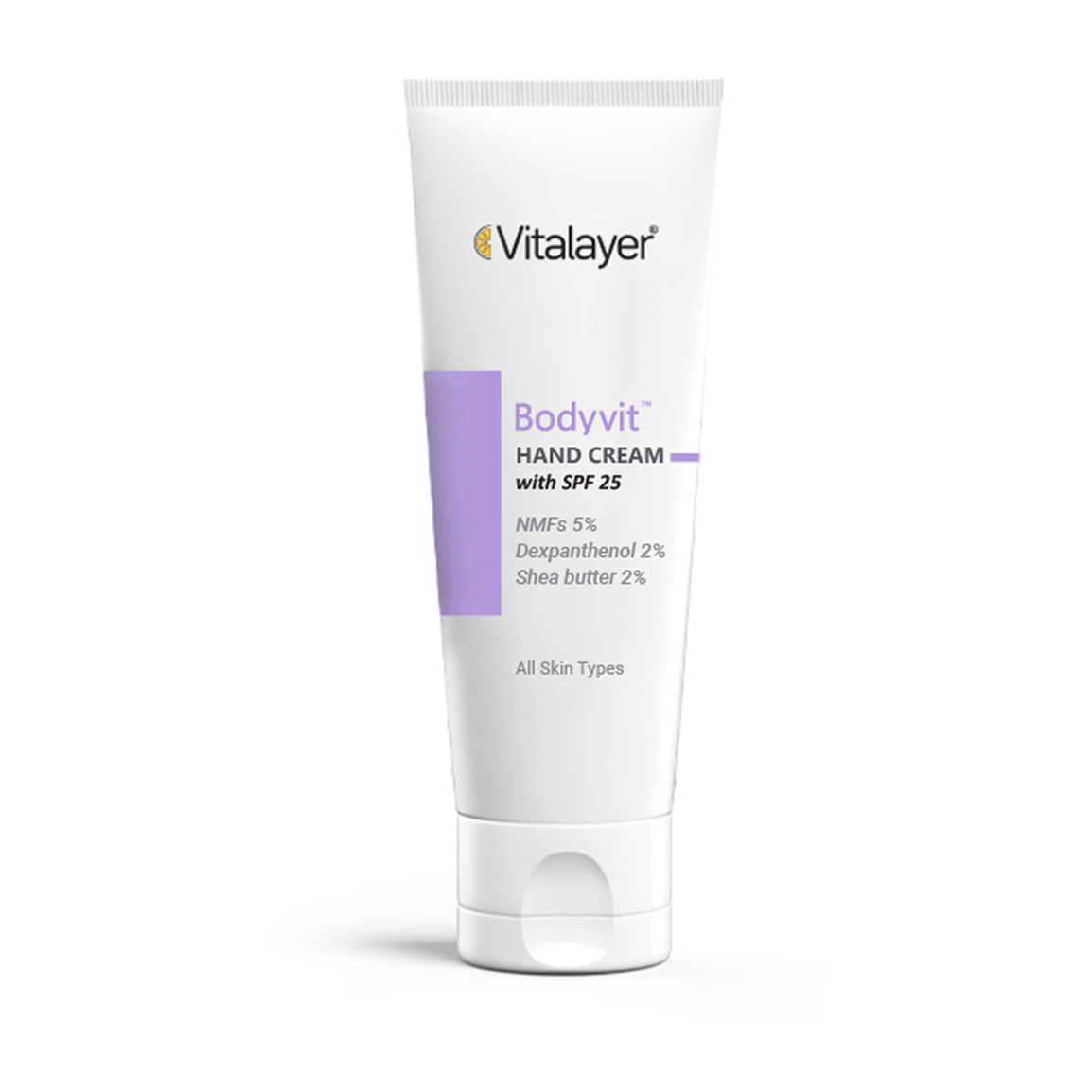کرم مرطوب کننده دست مدل Bodyvit با SPF25 حجم 75 میلی لیتر Vitalayer Bodyvit Hand Cream 75 ml