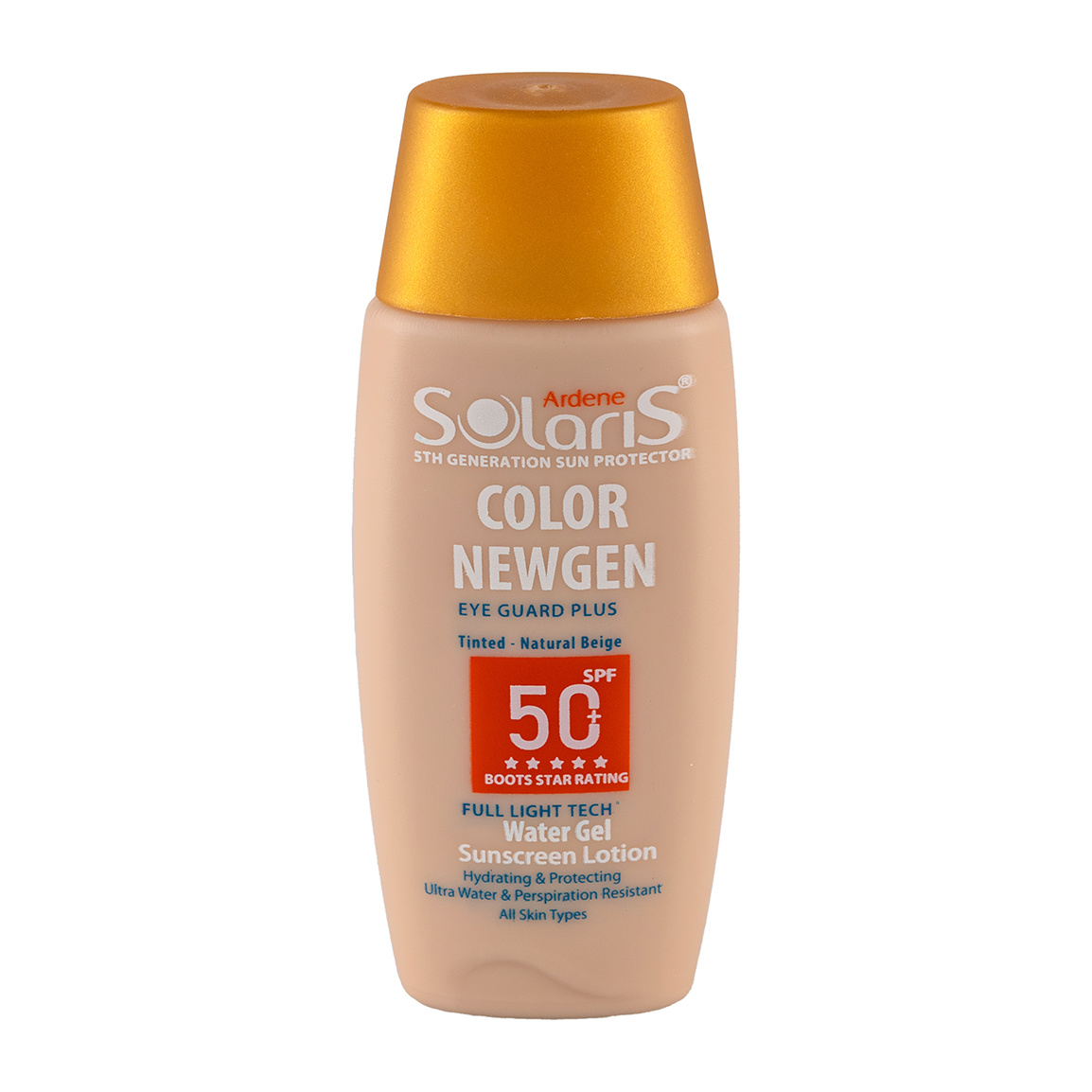 لوسیون ضد آفتاب مدل کالر نیوژن +SPF50 مناسب انواع پوست حجم 75 میلی لیتر Ardene Solaris Sunscreen Lotion Color Newgen 75ml