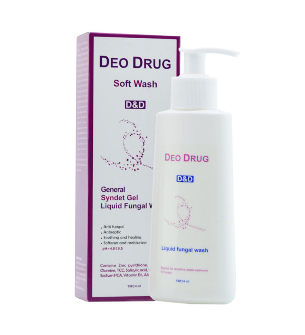 پن مایع مدل Anti Fungal کد S108 حجم 150میل Deo Drug Liquid Fungal Wash S108 150ml