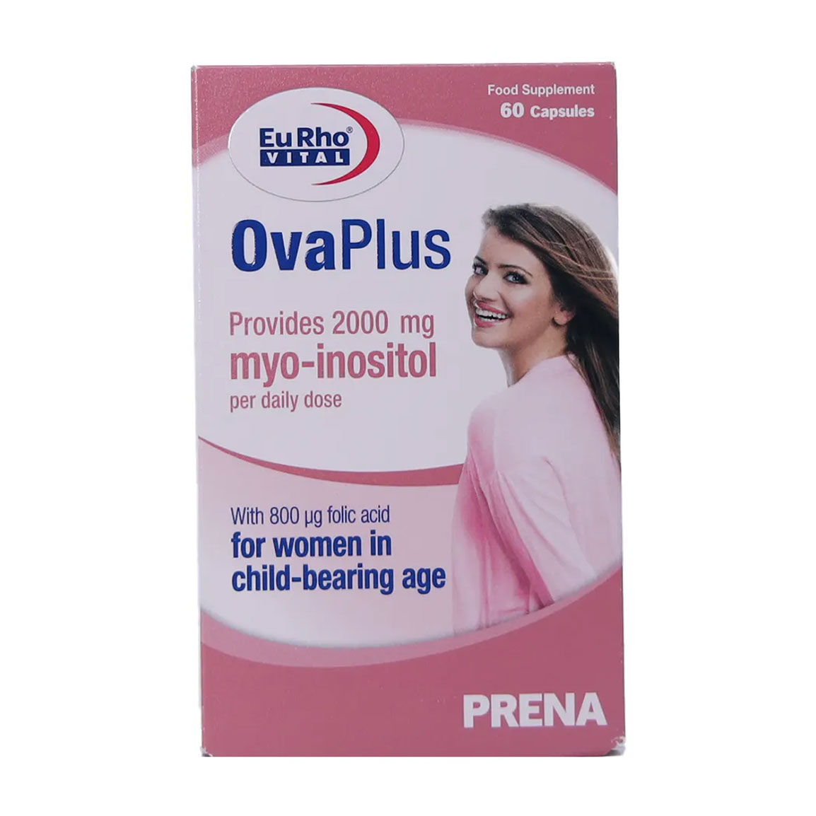 کپسول اوا پلاس بسته 60 عددی Eurho Vital Eurhovital Ova Plus 60 Capsules