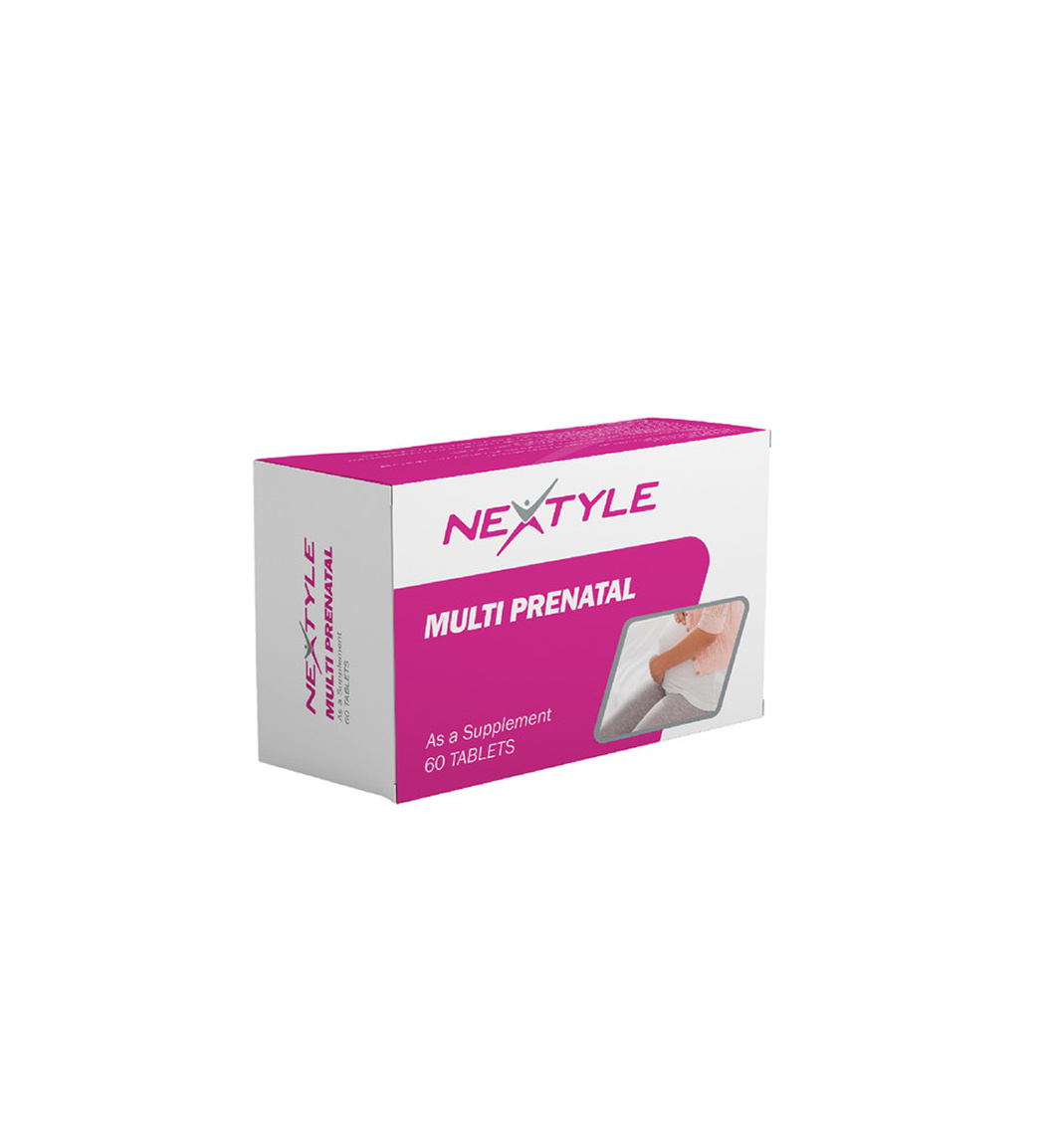 کپسول پریناتال بلیستر بسته 60 عددی Nextyle Multi Prenatal 60 Tablets