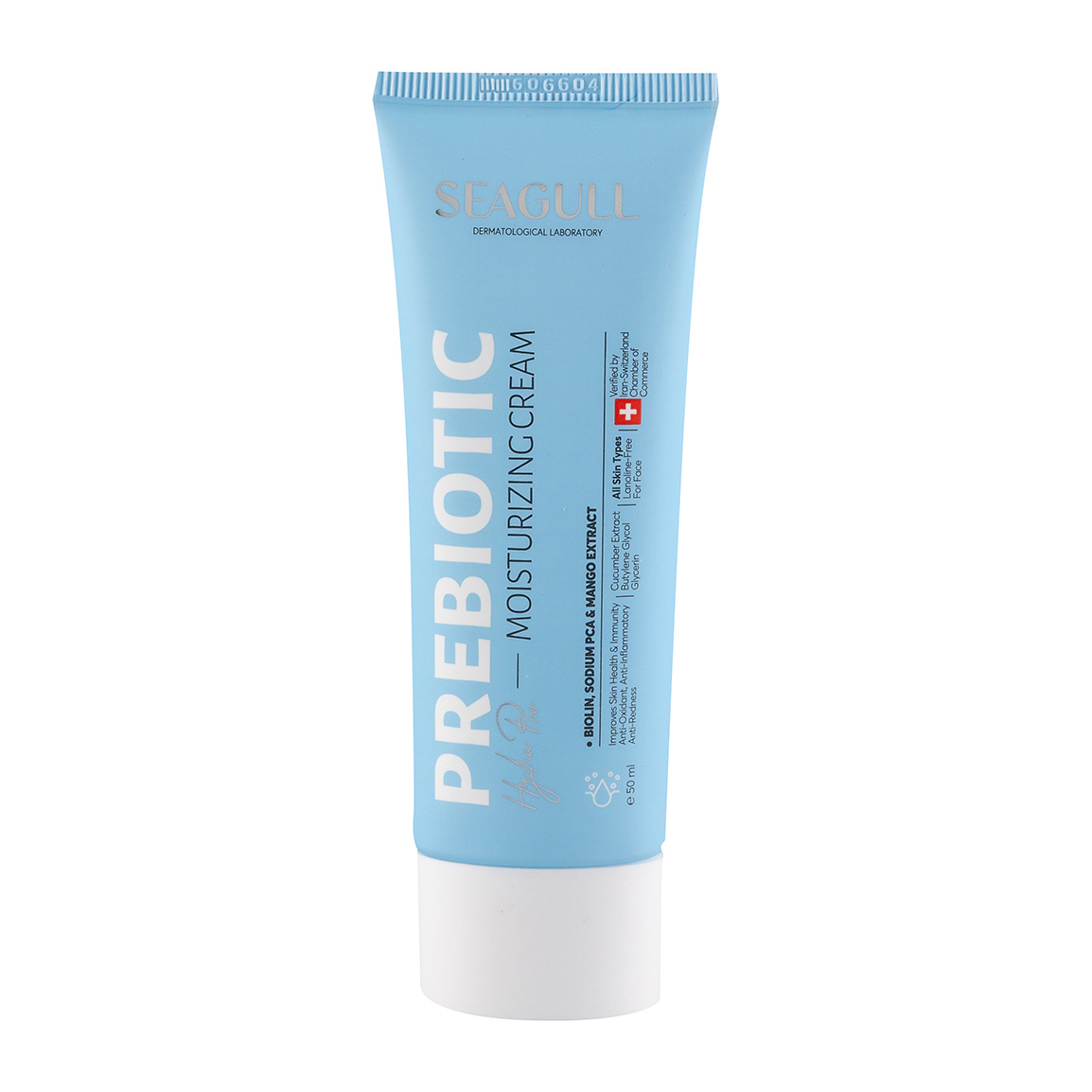 کرم مرطوب کننده مدل Prebiotic حجم 50 میلی لیتر Seagull Prebiotic Moisturizing Cream 50 ml
