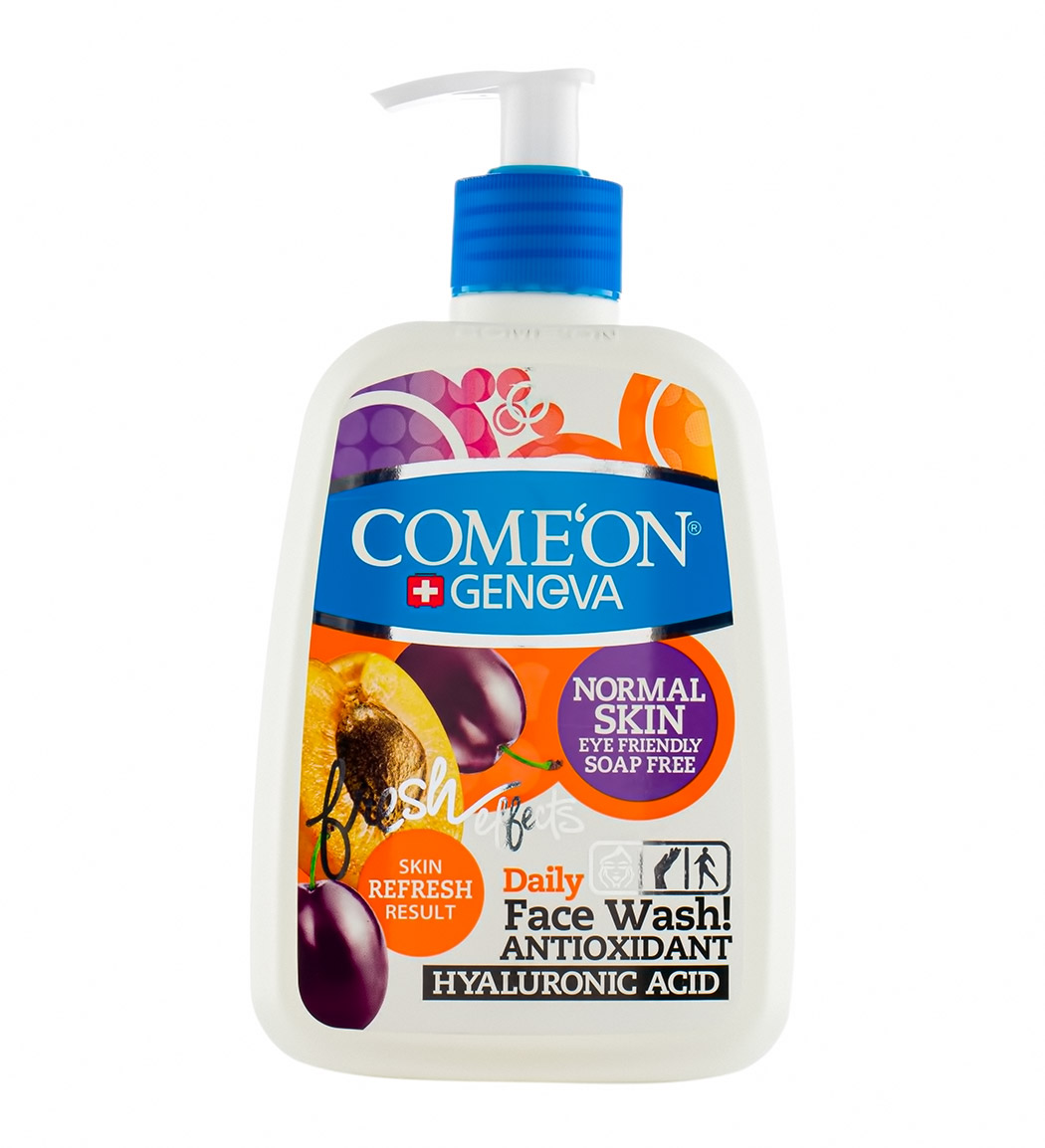 ژل شستشوی صورت مناسب پوست معمولی 500میل Comeon Normal Skin Face Wash