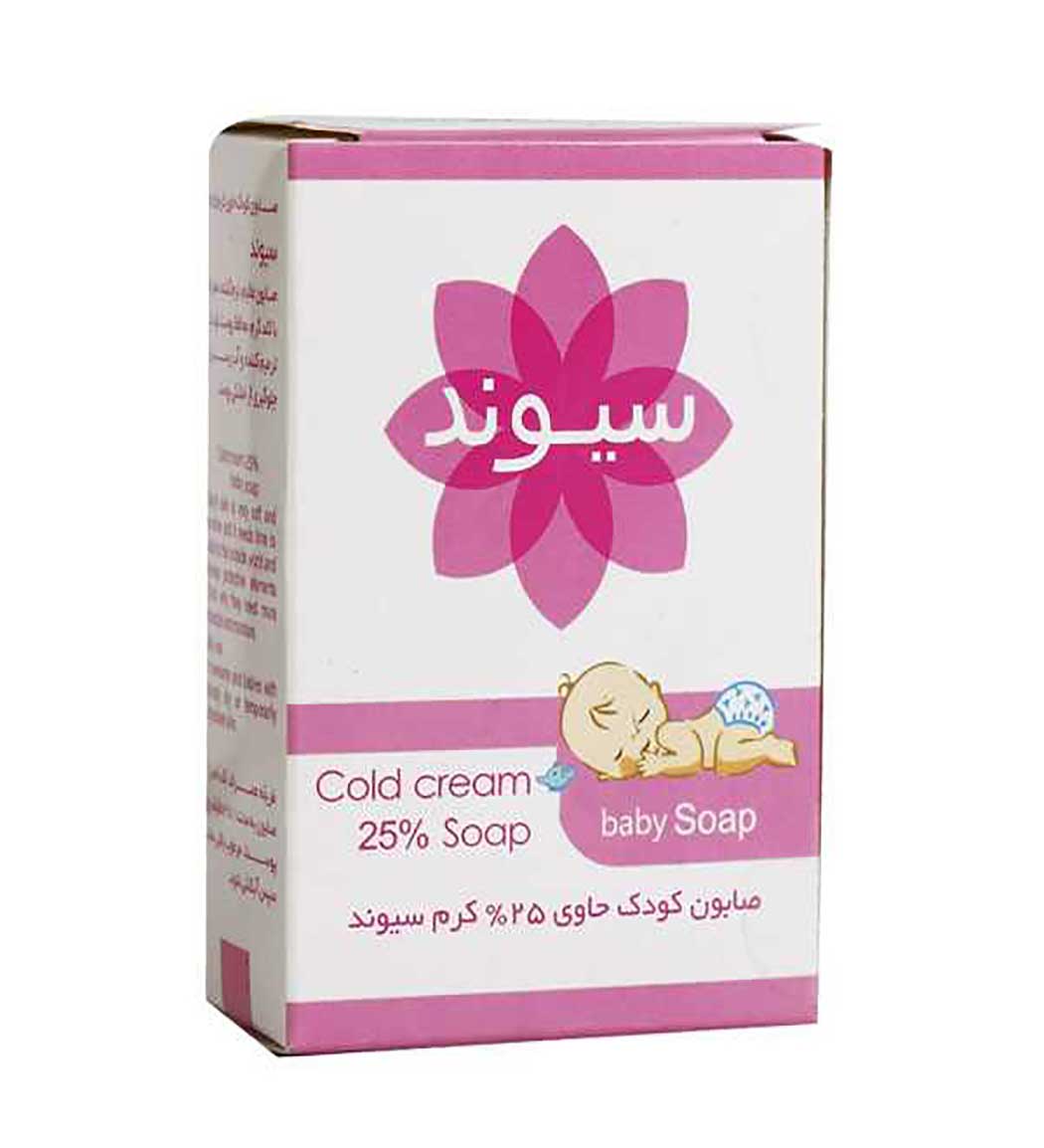 صابون کودک حاوی 25% کرم 90 گرم Sivand Cold Cream 25Percent Soap 90g