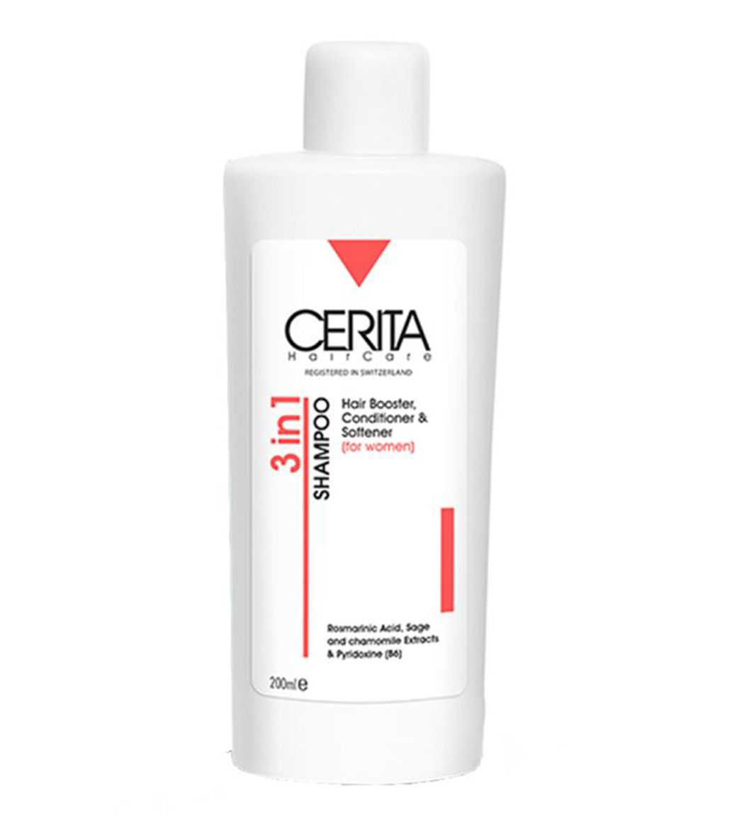 شامپو 3در1 بانوان Cerita Hair Booster Conditioner and Softener For Women