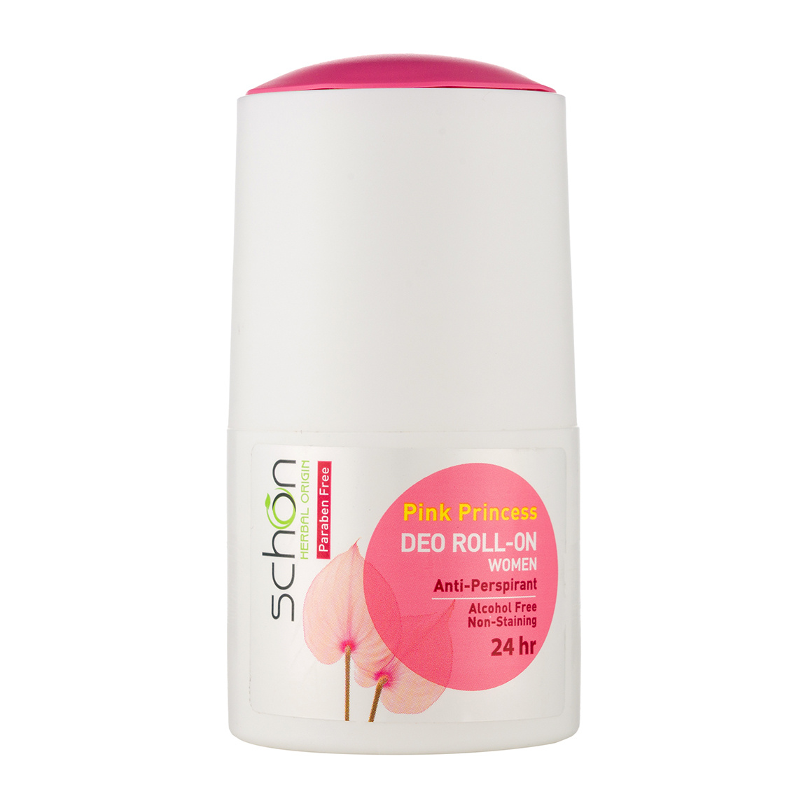 مام رول ضد تعریق زنانه مدل پینک پرنسس Schon Pink Deo Roll On