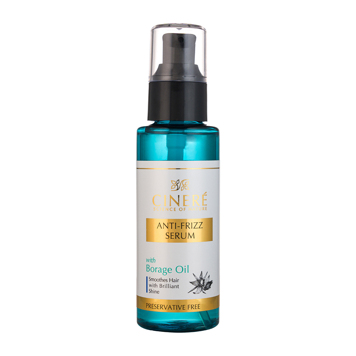 سرم نرم کننده مو مدل Anti frizz مو 100میل Cinere Anti Frizz Serum