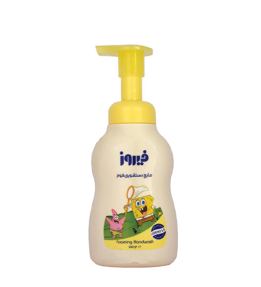 مایع دستشویی فومی نارنجی 300گرم Firooz Orange Foaming Handwash 300g