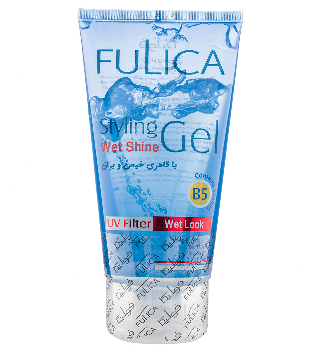 ژل مو مرطوب و براق fulica wet shine styling gel