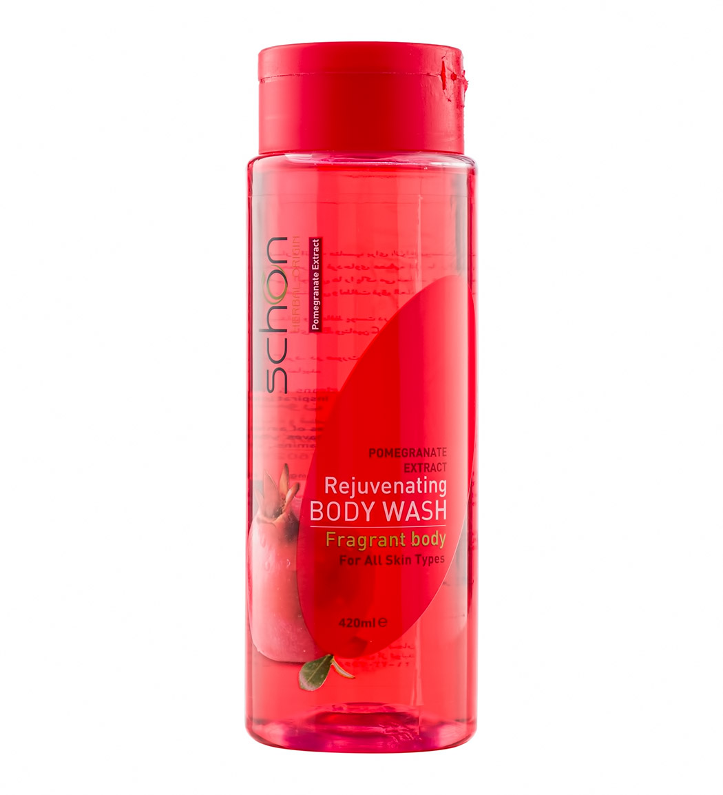 شامپو بدن با عصاره انار schon Pomegranate body wash