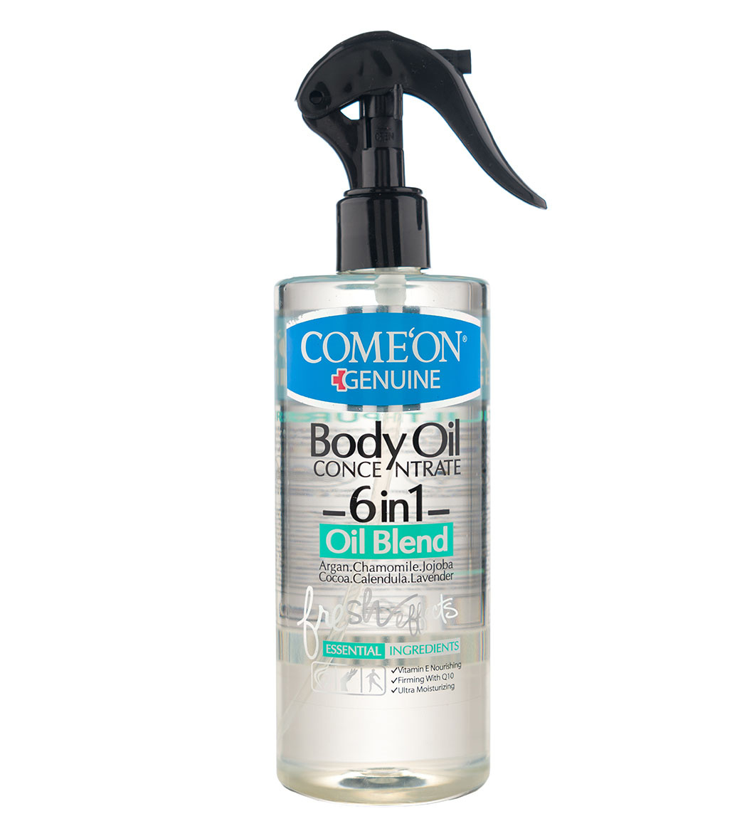 روغن بدن 6 در 1 حجم 400میل Comeon 6in1 Body Oil 400ml