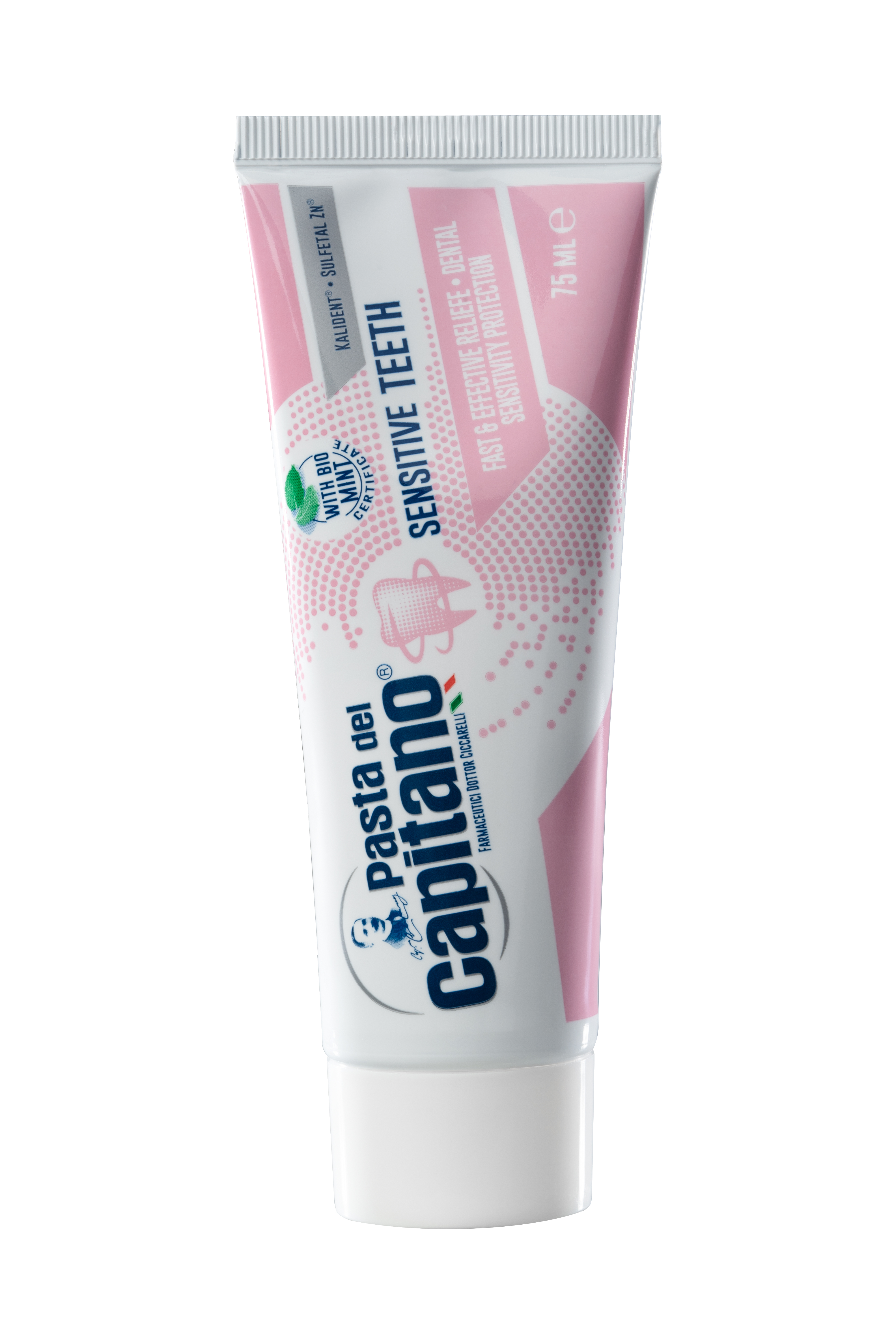 خمیردندان ضد حساسیت 75میل Pasta Del Capitano Toothpaste Sensitive Teeth 75ml