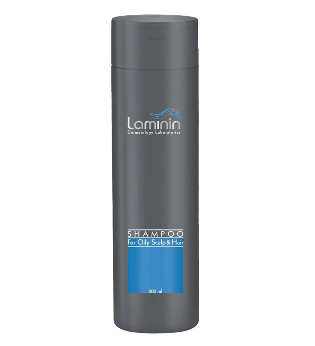 شامپو موهای چرب حجم 200میل LAMININ OILY SCALPL shampoo