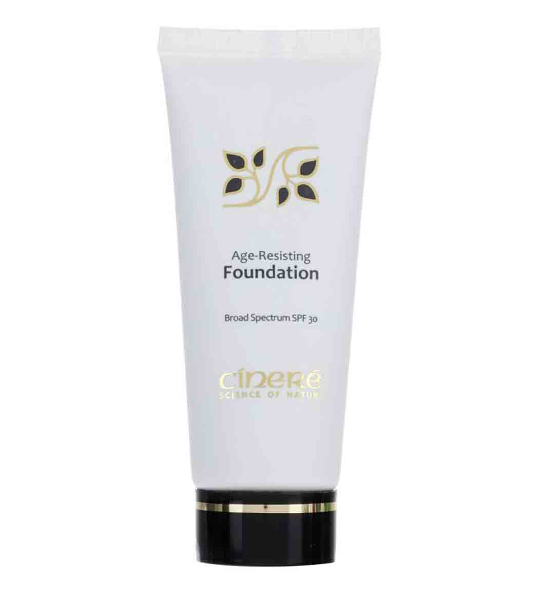کرم پودر ضد چروک SPF 30 حجم 40 میل cinere foundation