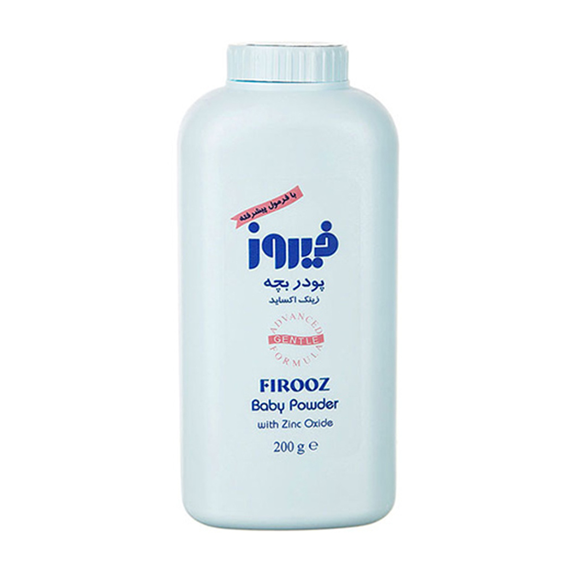 پودر بچه حاوی زینک اکساید 200 گرم Firooz Zinc Oxide Baby Powder 200g