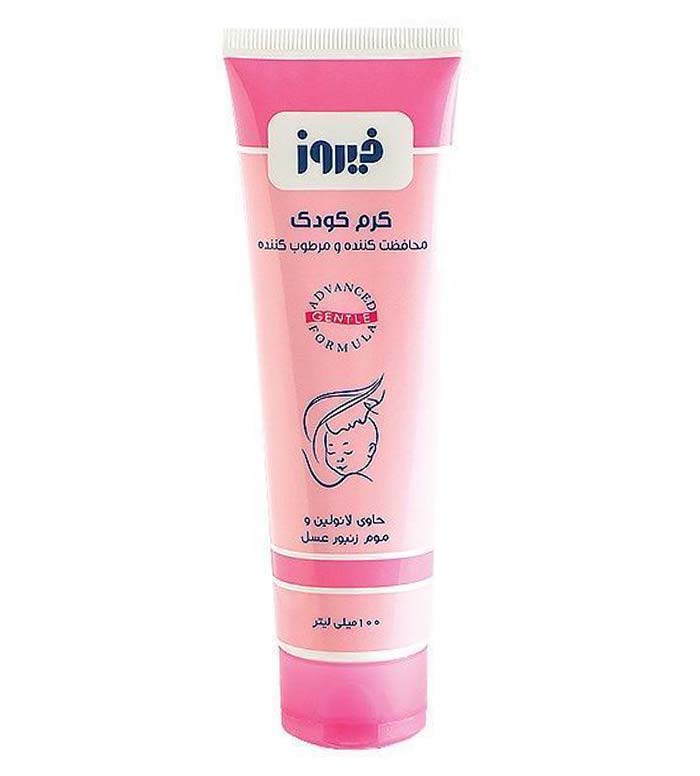 كرم محافظت كننده و نرم کننده پوست كودک 100میل Firooz Baby Protective And Moisturizing Cream