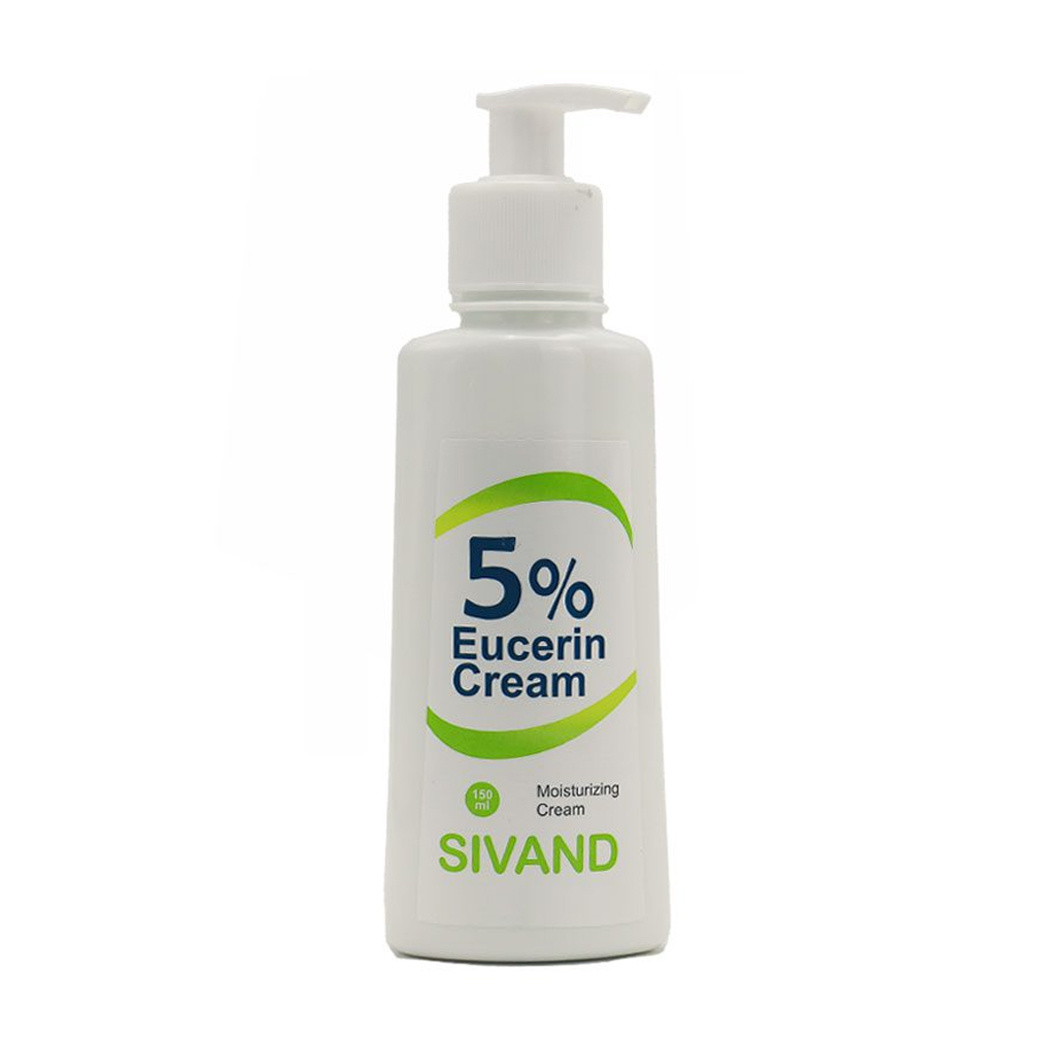 کرم حاوی اوره و اوسرین 5% حجم 150میل Sivand 5Percent Eucerin Cream 150ml