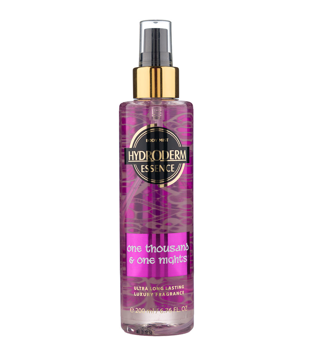 بادی اسپلش زنانه One Thousand and One Nights حجم 200 میل Hydroderm Body Splash One Thousand and One Nights For Women 200ml