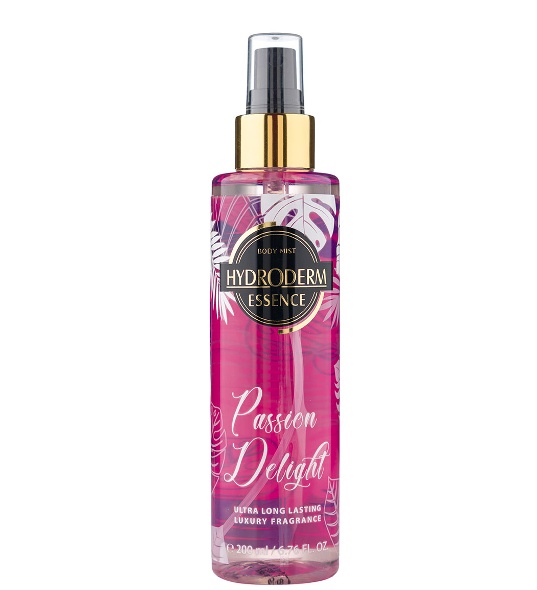 بادی اسپلش زنانه Passion Delight حجم 200 میل Hydroderm Body Splash Passion Delight For Women 200ml